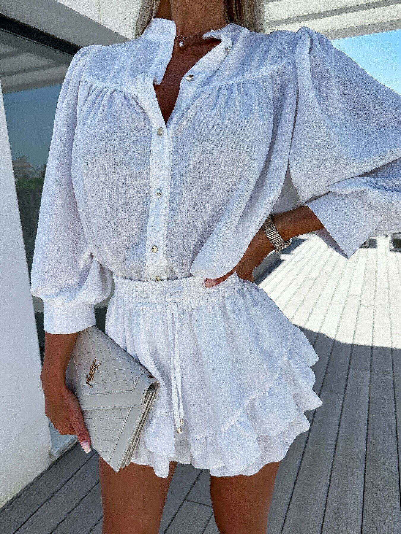 Blanc (Quasi épuisé) / 2XL