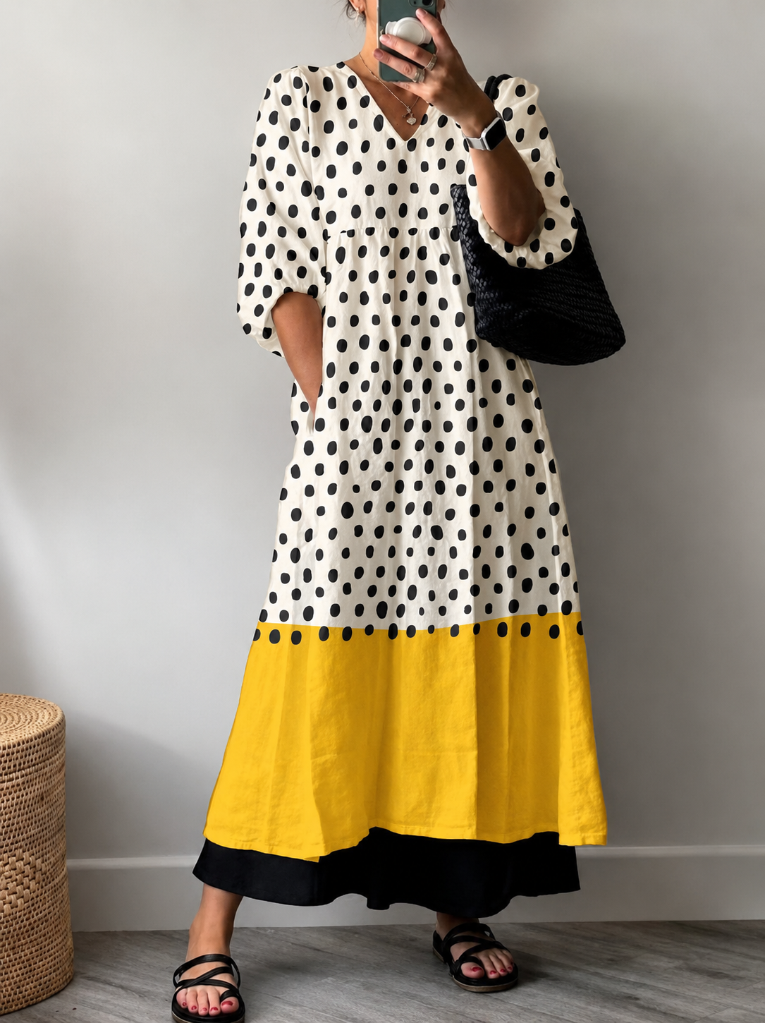 Jaune à Pois / 3XL
