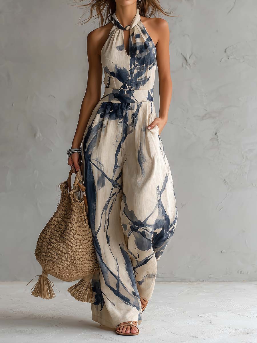 Blanc/Bleu / XL