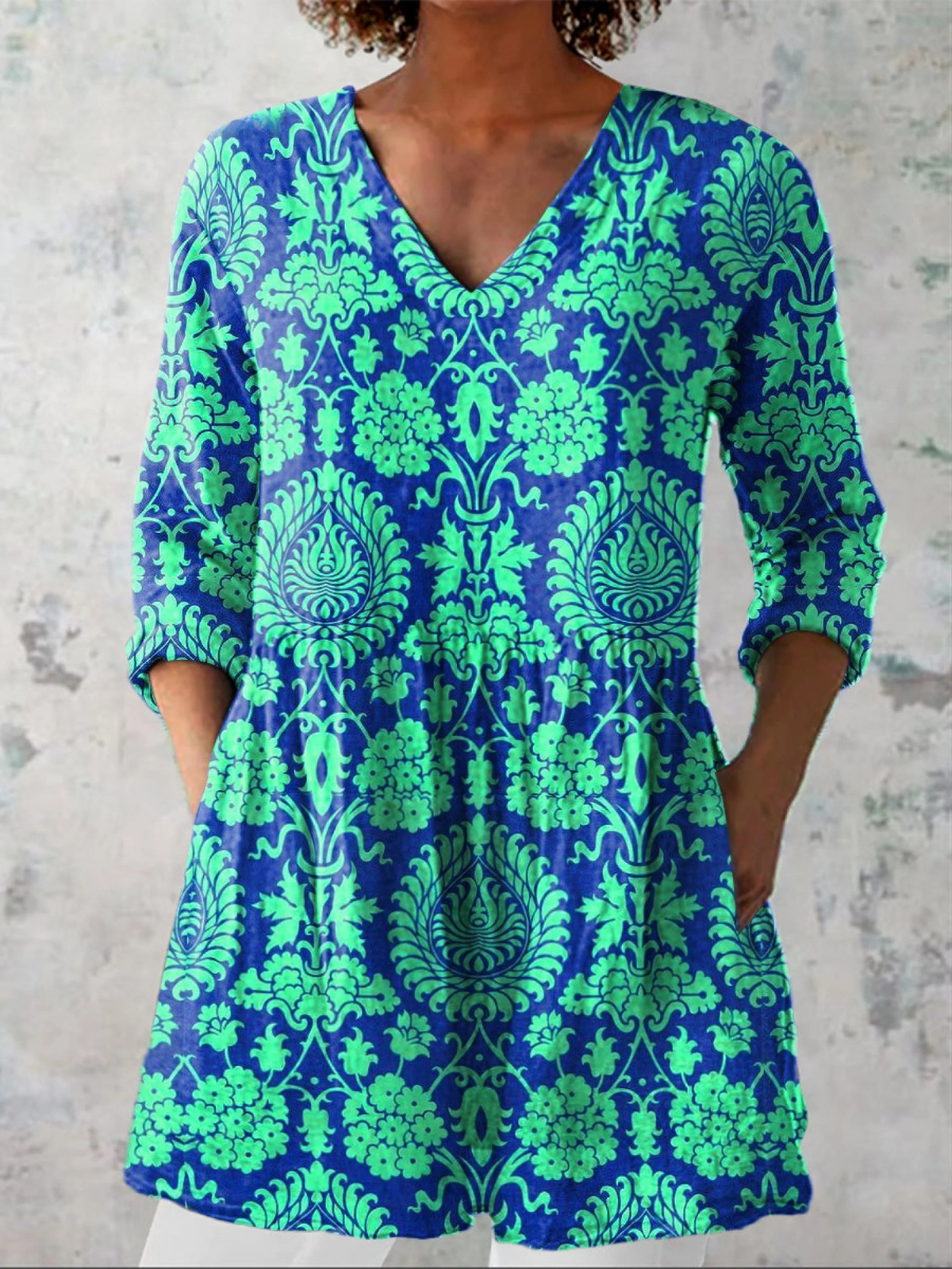 Bleu Vert / 3XL