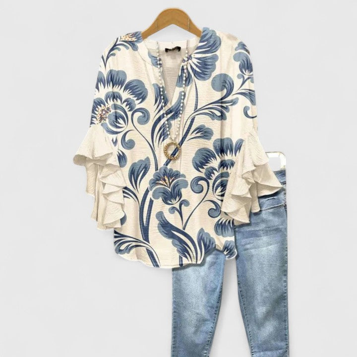 Blanc Bleu / 3XL