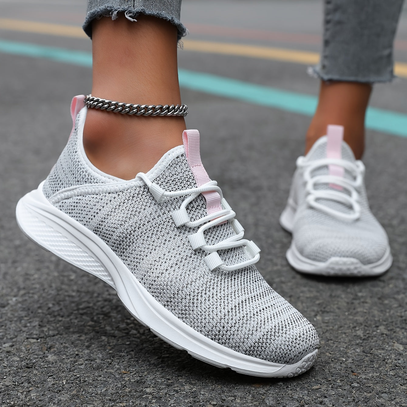 Baskets ultra légères respirantes confort