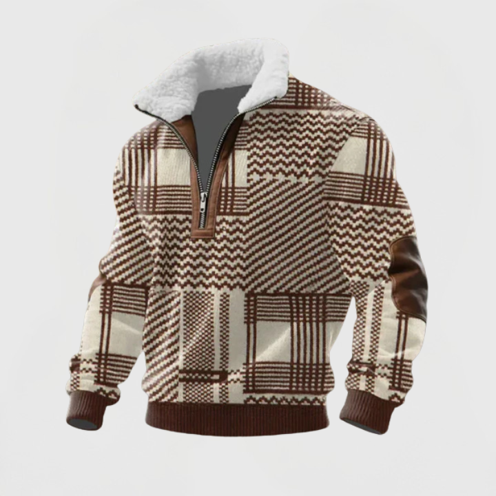 Blanc/ Marron / 3XL