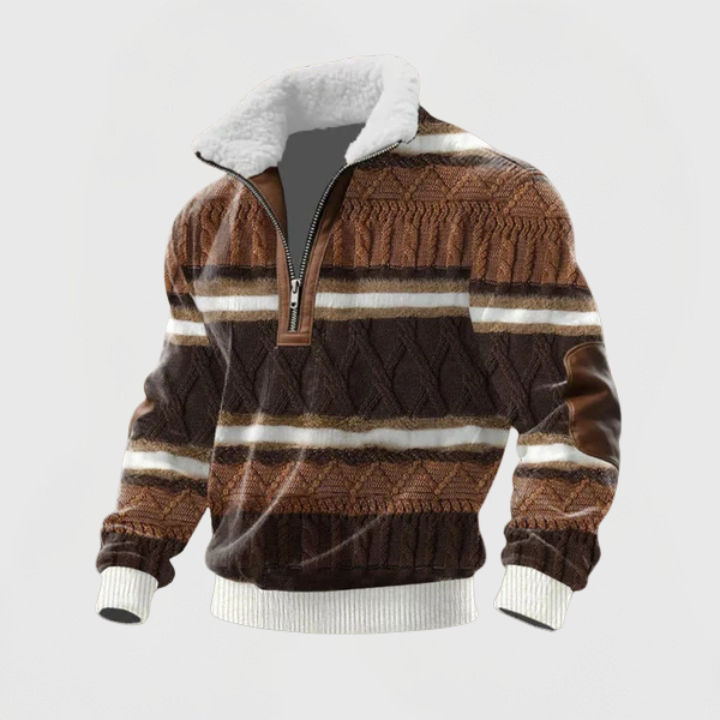 Marron/ Blanc / 3XL