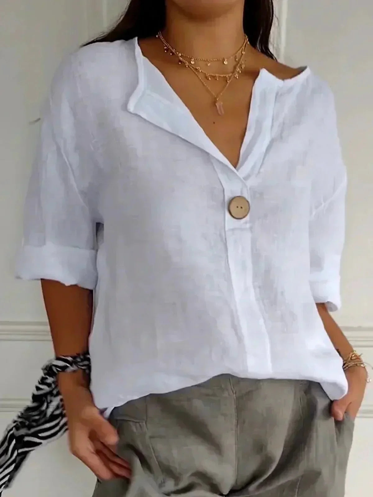 Blanc (Presque épuisé) / 5XL (22-24)