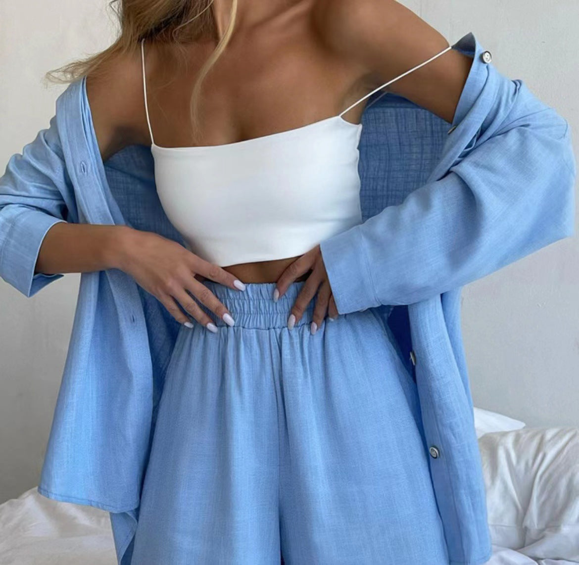 Bleu clair (Presque épuisé) / 3XL