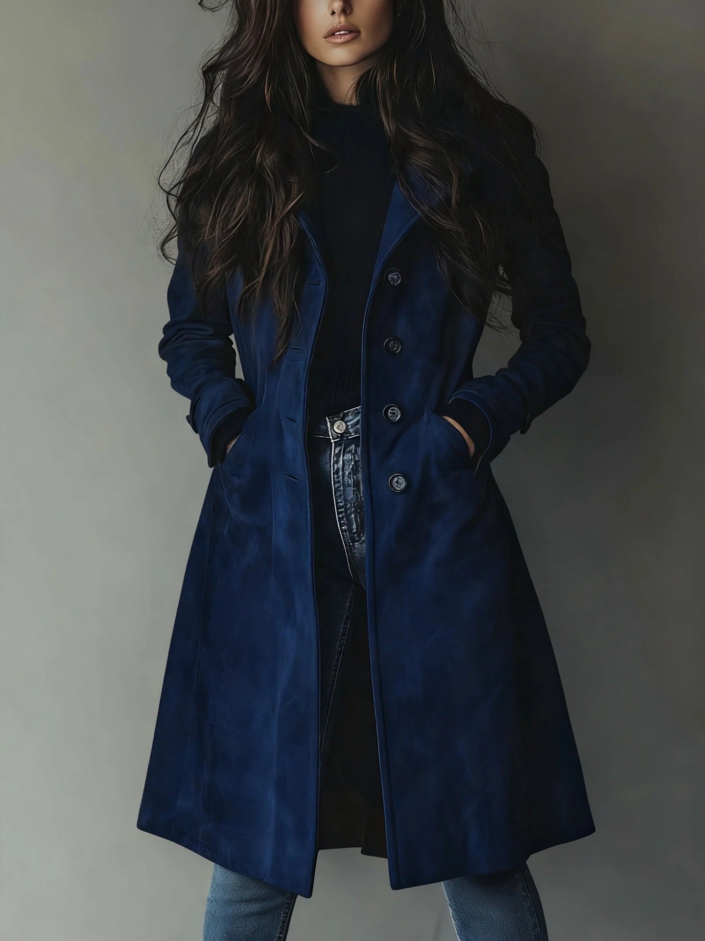 Bleu Foncé / 3XL